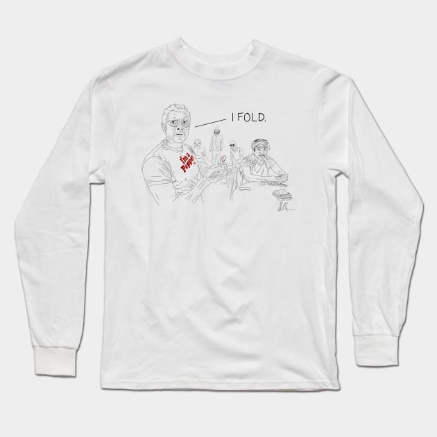 Life Aquatic: I Fold Long Sleeve T-Shirt by 51Deesigns